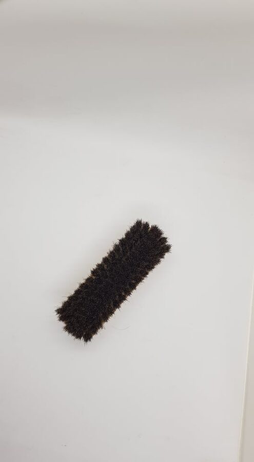 Odos valymo šepetys su natūraliais šereliais, 14,5×4,5 cm